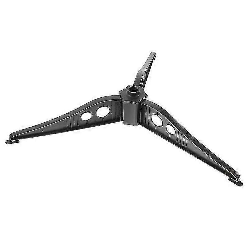 Tree Base Bracket Plastic Foot Tripod 12cm Triangular White Bottom Plastic Frame