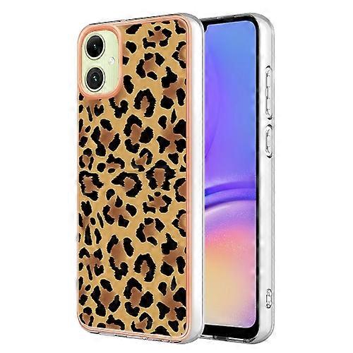 For Samsung Galaxy A05 Electroplating Marble Dual-side IMD Mobile Phone Case