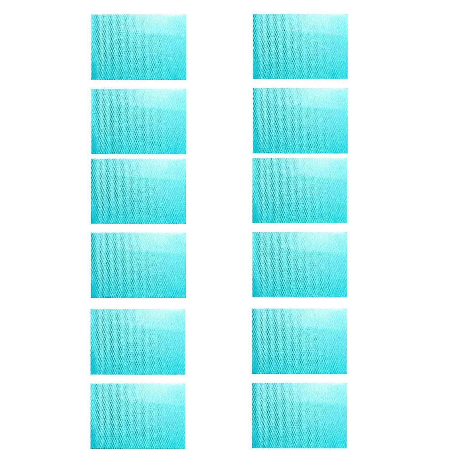 12PC Refrigerator Mat Multifunction Fridge Mats Refrigerator Liners Drawer Table