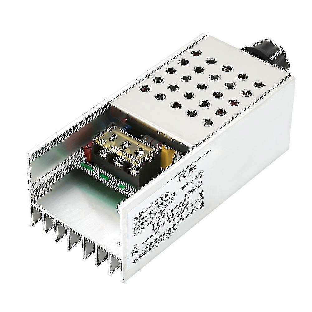 6000w Ac 220v Scr Electric Voltage Regulator Dimmer Motor Speed Temperature Controller