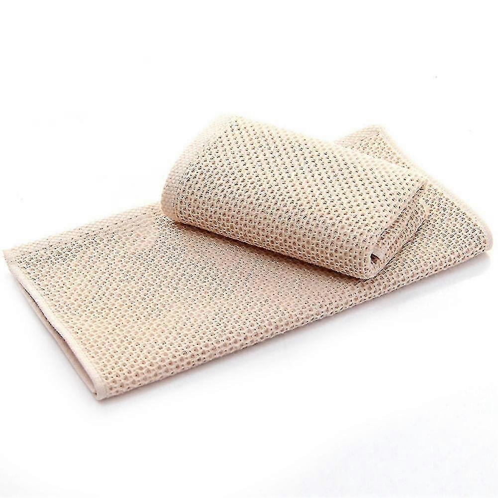 Honeycomb Mesh Soft Cotton Face Towel Home Towel(random Color)