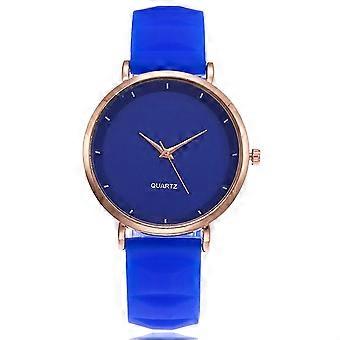 Slank minimalistisk mode med strap dial kvinders kvarts ur gaveur