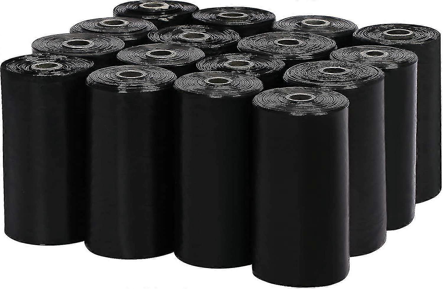 Dog Poop Bags,extra Thick And Strong Pet Waste Bags For Poop, Opaque Leak Proof Bag, 16 Rolls In A Box 9 X 13 Inch