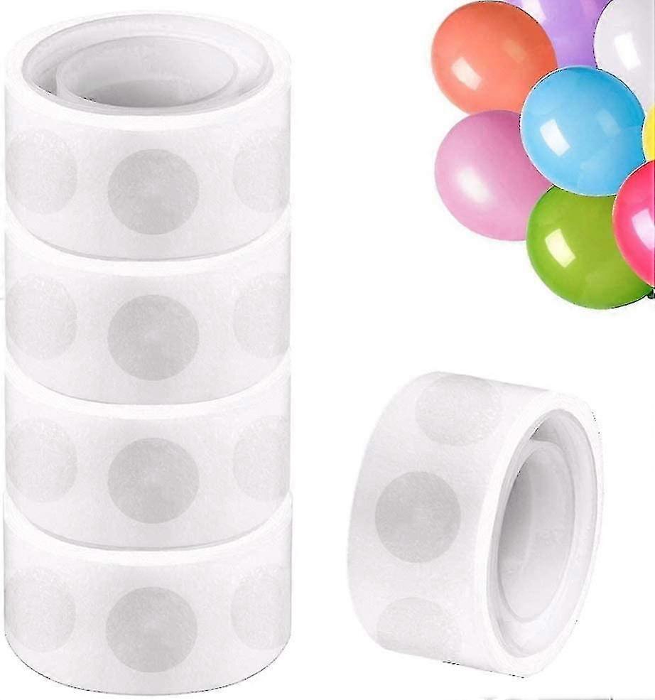 500 Pcs Balloon Double Sided Adhesive Point Tape Removable Sticky Dots Tape