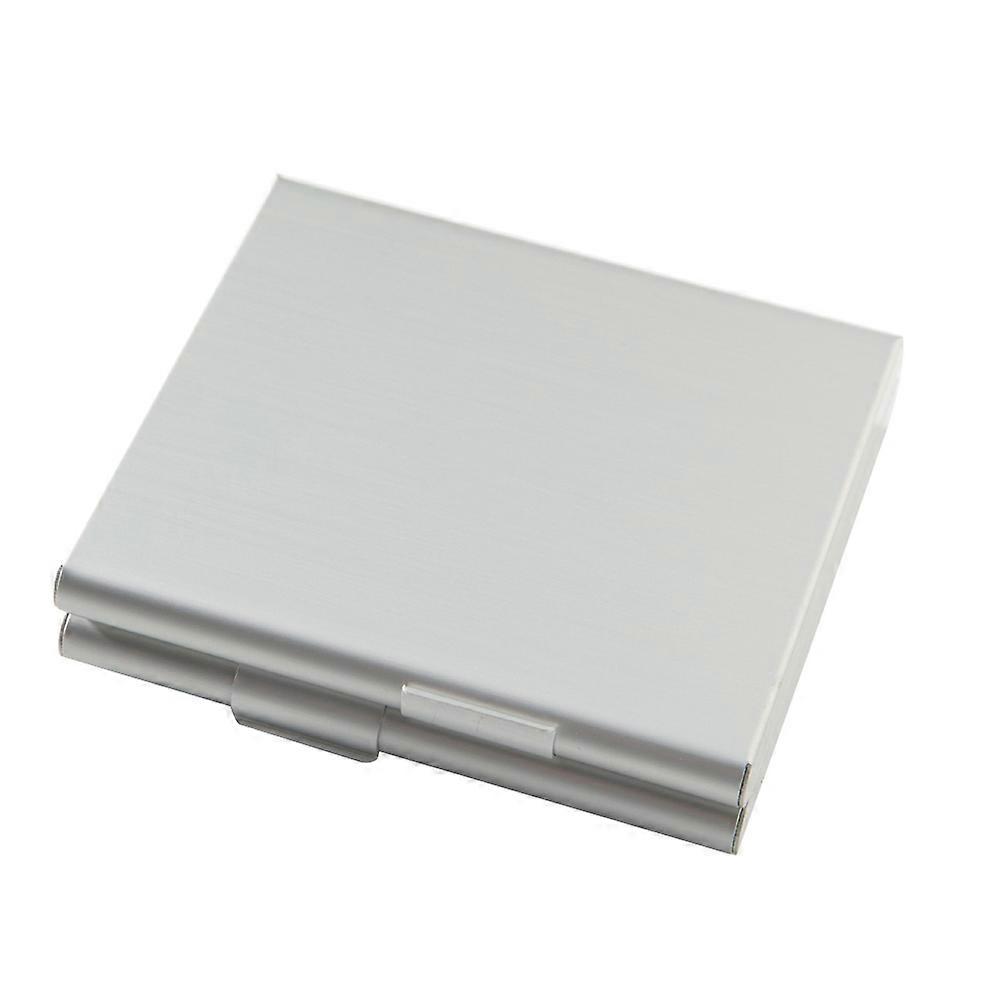 Metal Double Layer Smoking Cigar Case 20 Cigarettes Box Holder Storage Container KAESI