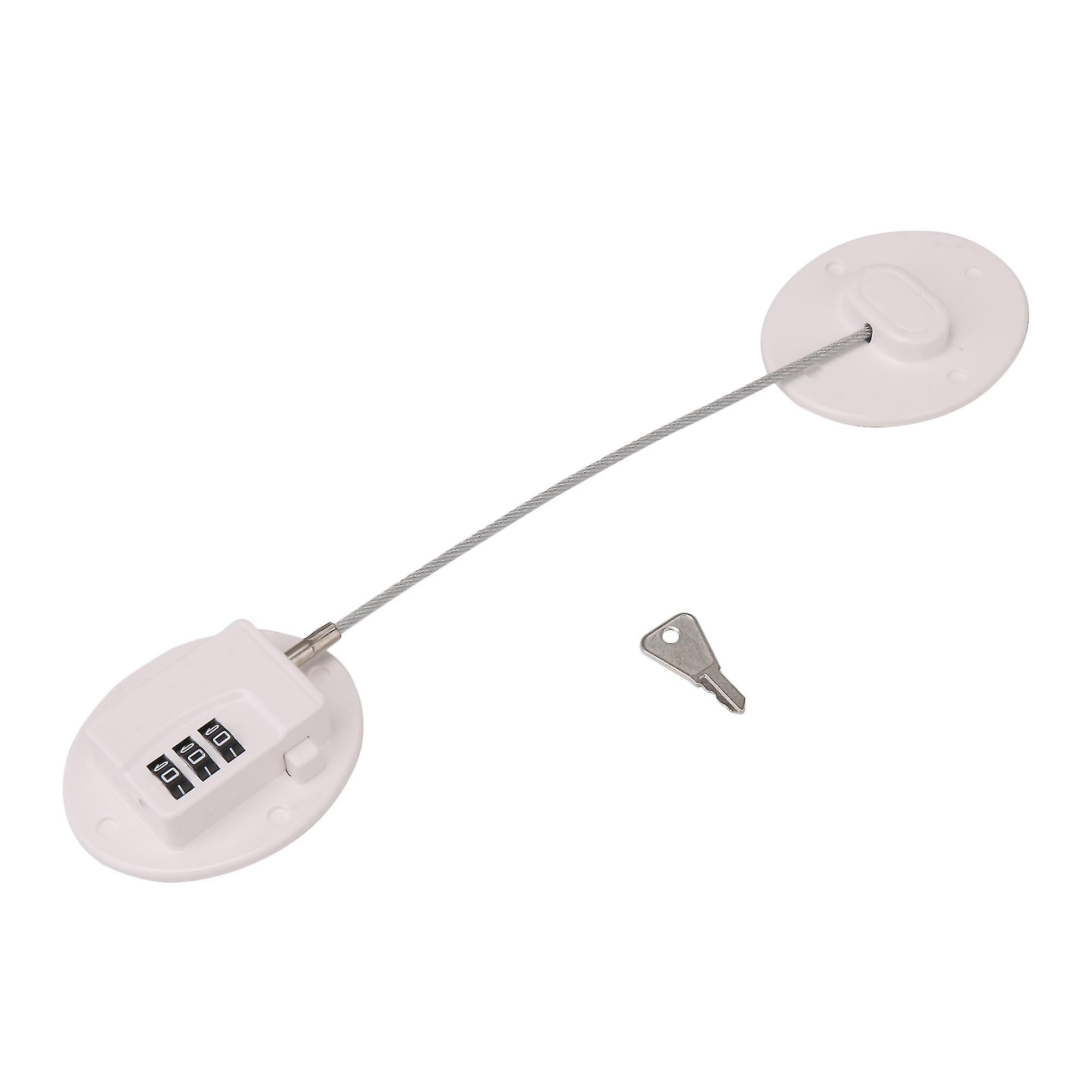 Refrigerator accessories refrigerator door lock with key locks