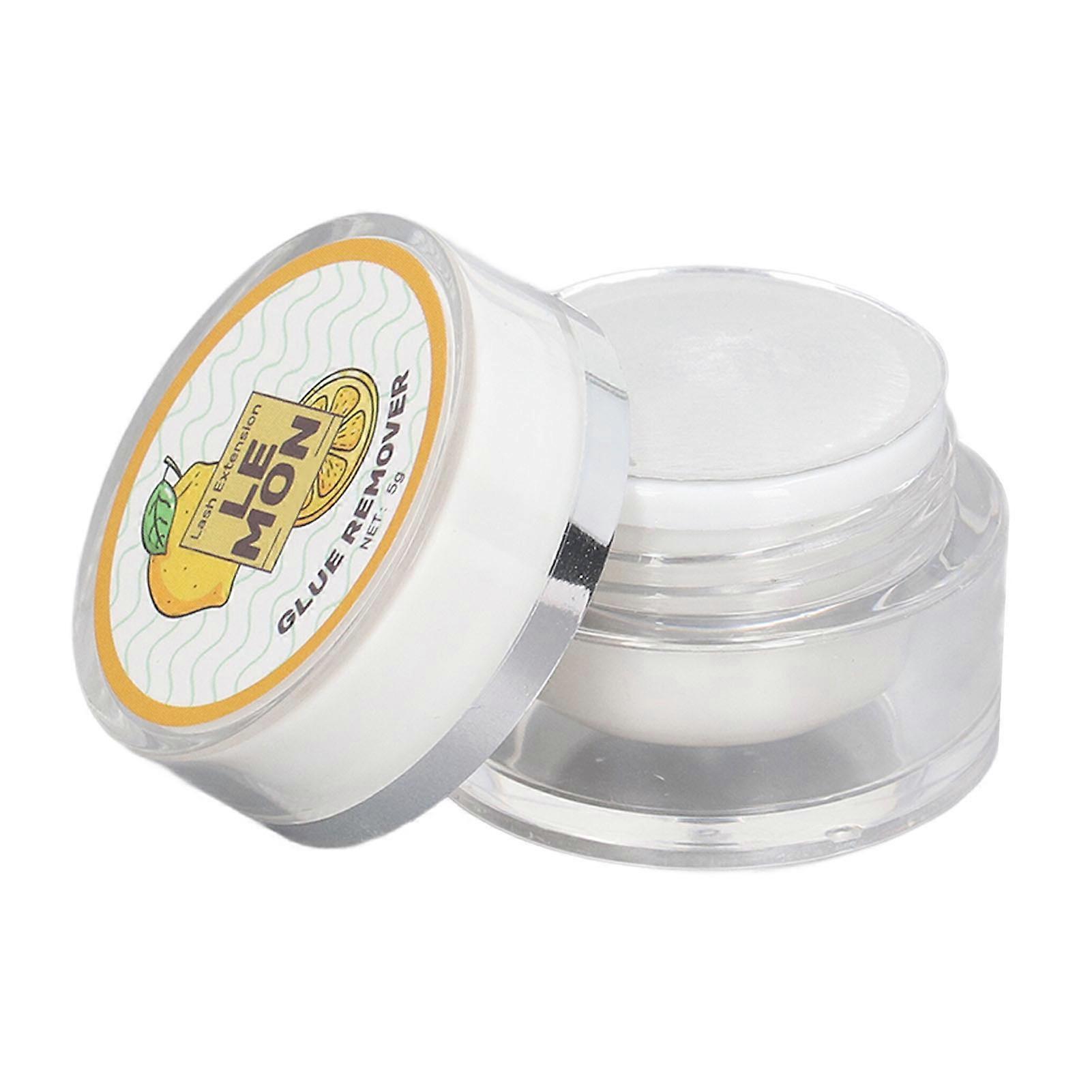 5g Eyelash Remover Cream Fast False Eyelash Removing Cream for Lash Extension Salon Yellow