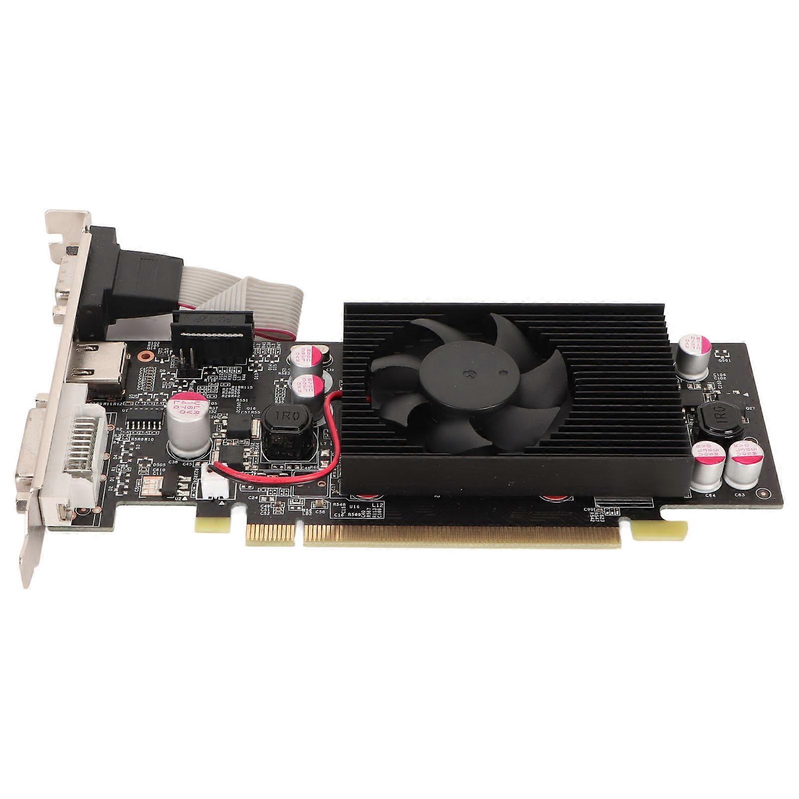 GT210 1G DDR2 64bit Graphics Card Support DVI VGA HD Multimedia Interface for DirectX10.1 Gaming Graphics Card