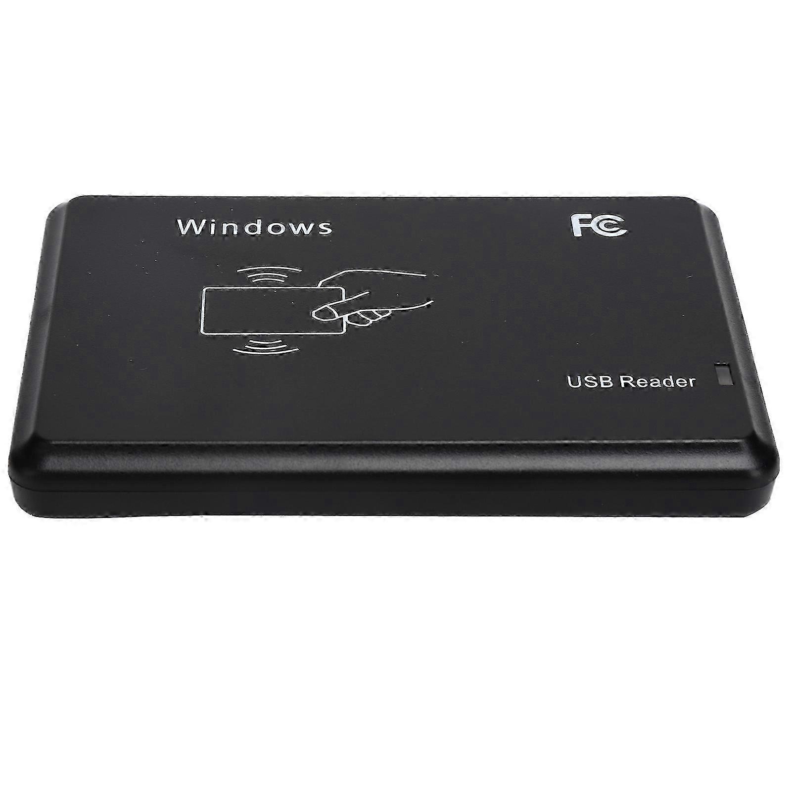 125KHz Smart Card Reader Portable USB ID Card Writer with Keychain for Win XP/Win CE/LIUNX/Vista/Android