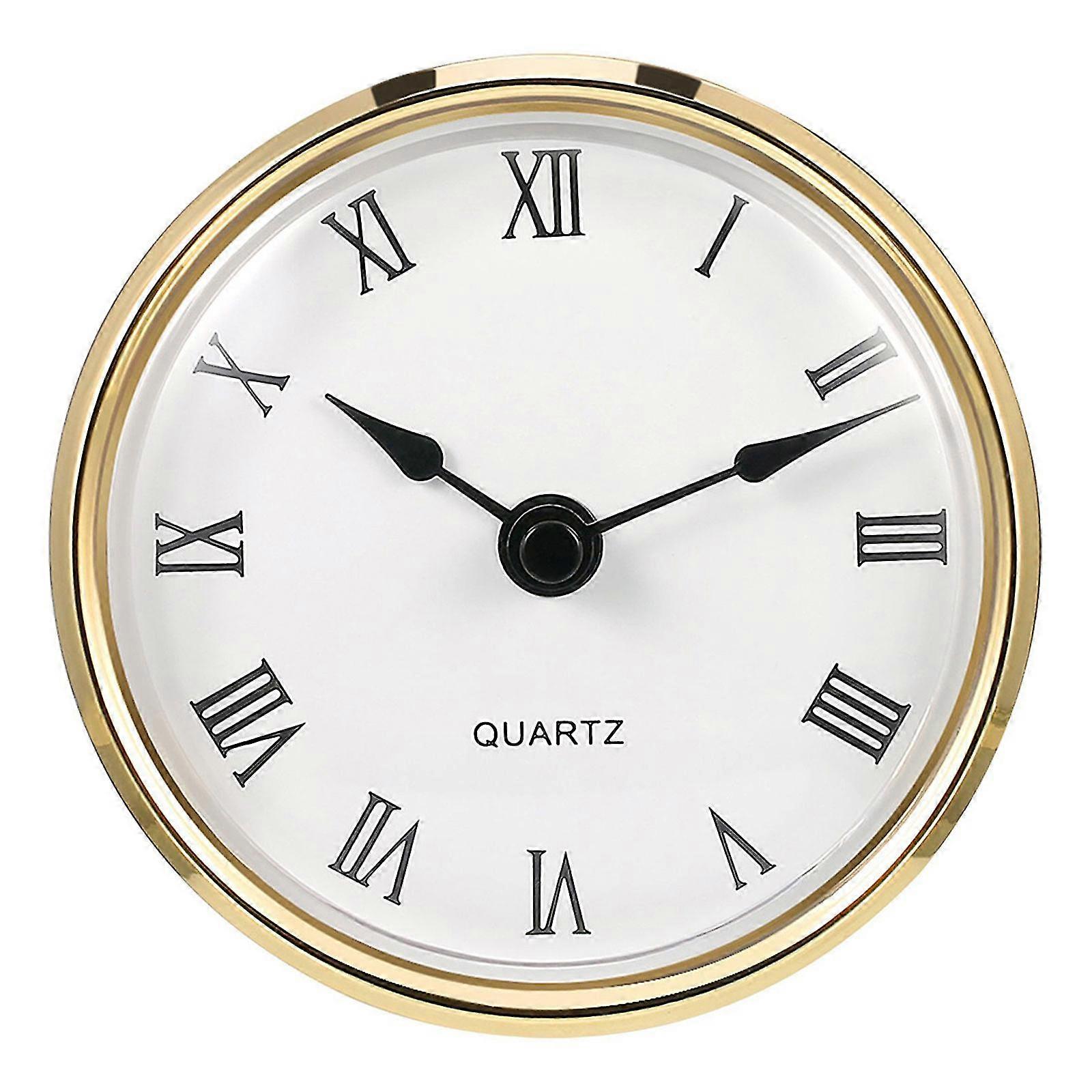 Classic Clock Craft Insert Clocks Movement Quartz Diameter 80mm Number