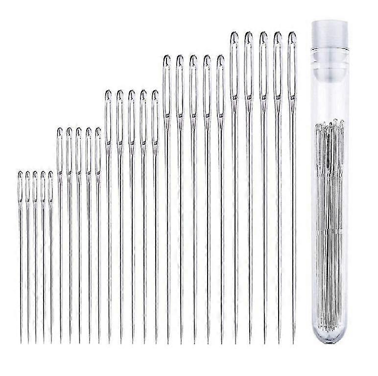 Sewing Needles Large Eye Sharp Point, Large Eye Stitching Needle
