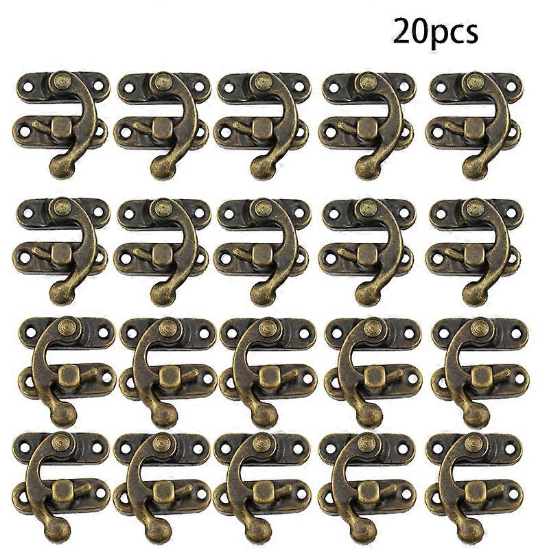 Antique Bronze Colored Latch Catches With Swing Arm Swing arms on the left and right(20pcs, bronze color)