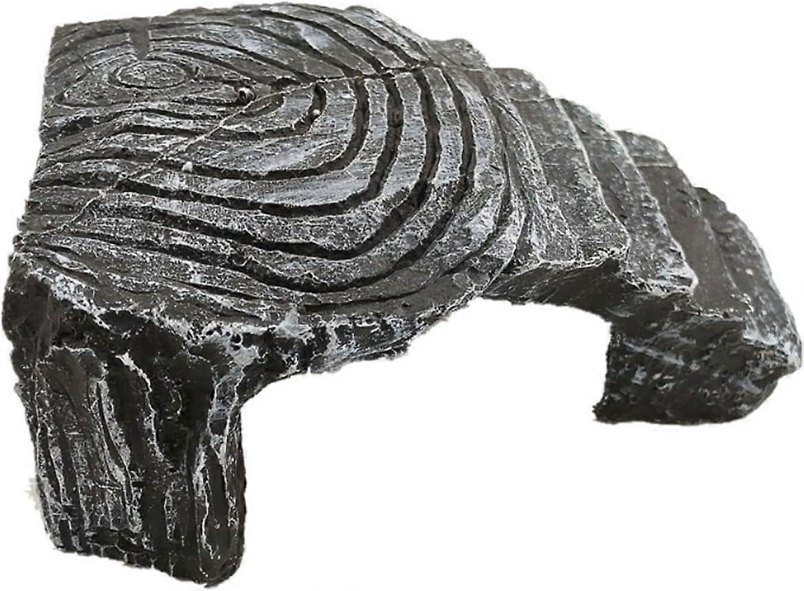1 Piece Turtle Platform, For Use With Reptiles And Amphibians, Turtle Ramp Hideout, Reptile Shelter(Small)