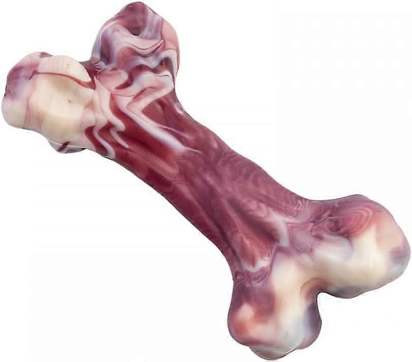Dog Chew Bones Toys, Beef Flavor Dog Chew Toy for Large Medium Dogs