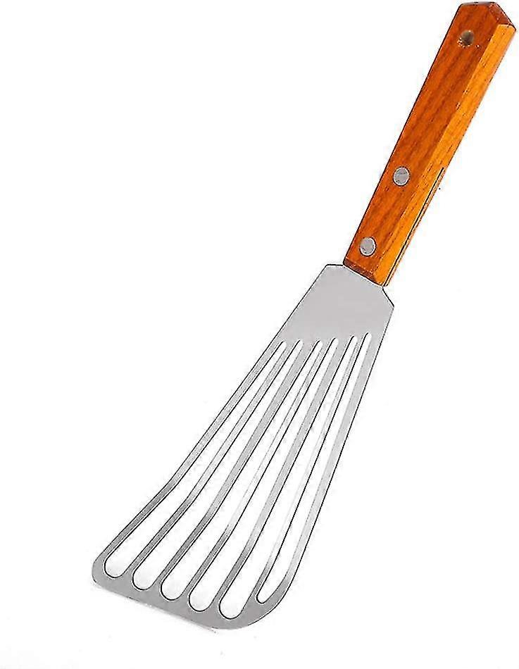 Stainless Fish Spatula, Nonstick Spatula Turner, Thin Slotted Spatula For Fish/egg/meat/dumpling Turning, Flipping, Frying And Grilling1pcs)