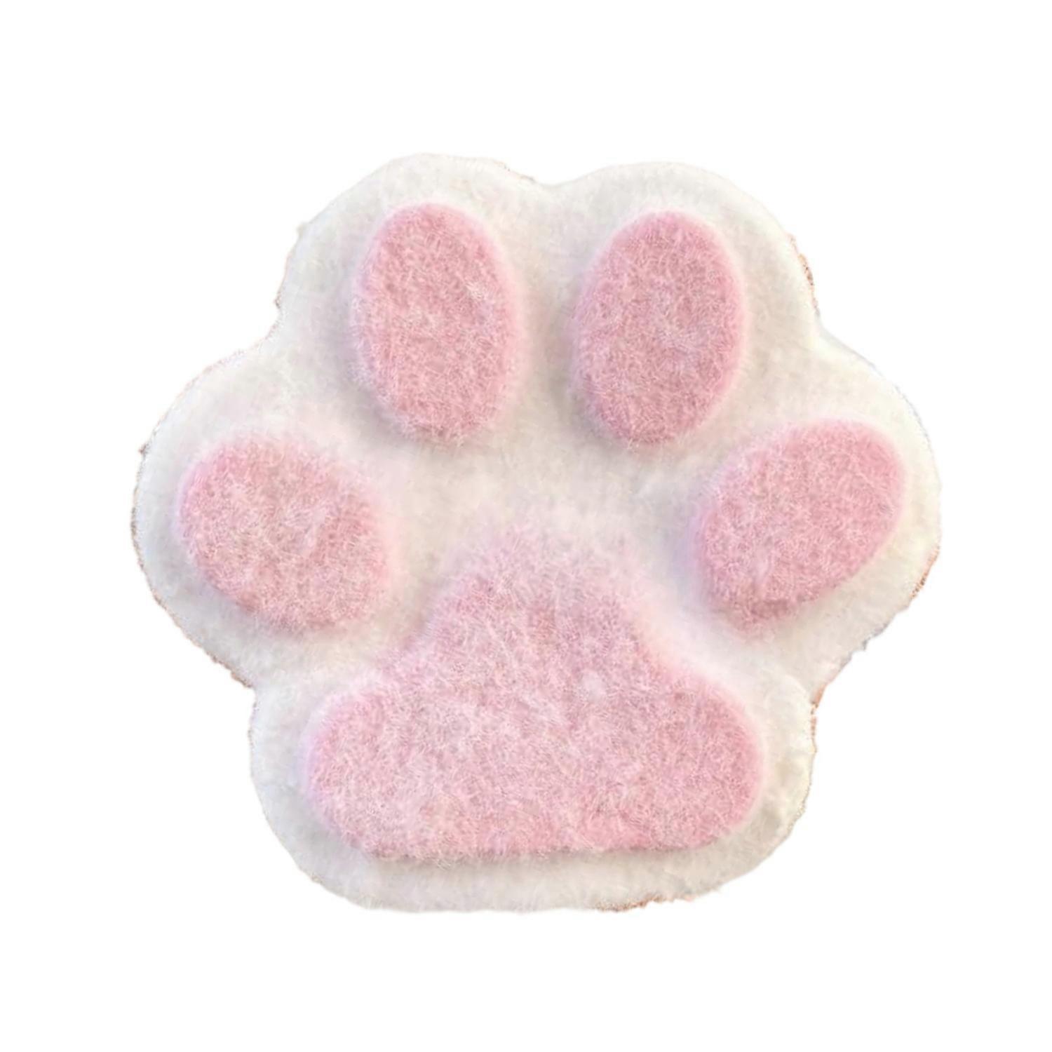 Cat Paw Squeeze Toy Slow Rebound Soft TPR Stress Anxiety Relief Portable Kids Teens Adults Colorful