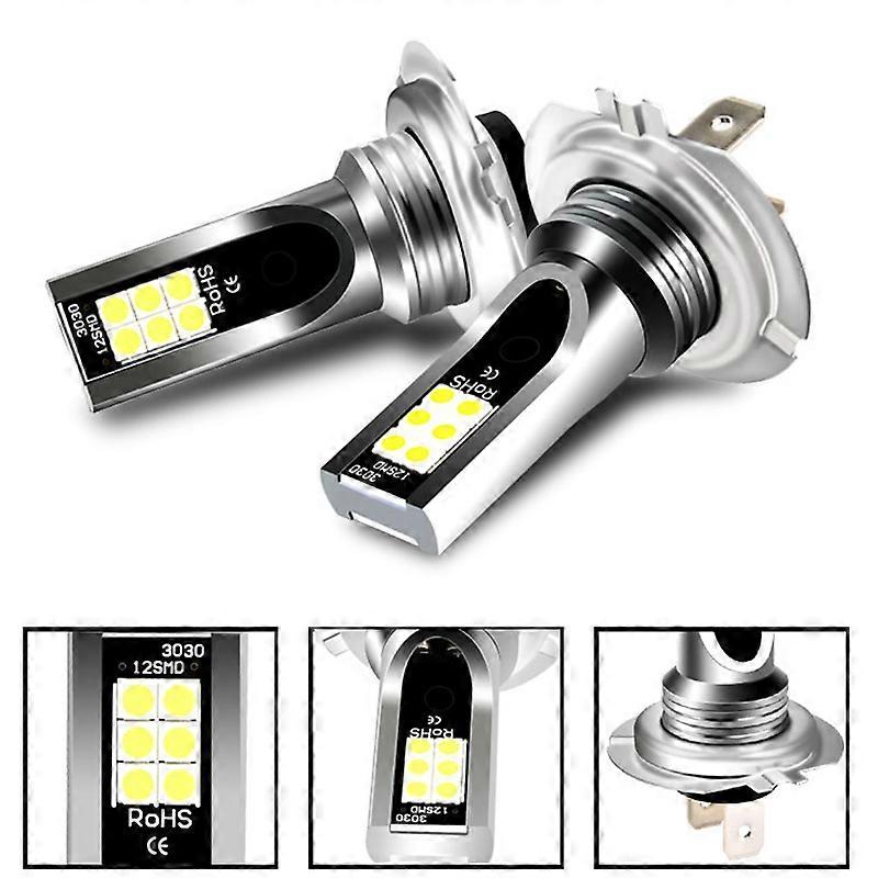 H4 LED Headlight H8 H11 LED Headlight Bulb H1 H3 Led Lamp Super Bright Car Fog Lights Day Driving Running Light 12V 6000K White