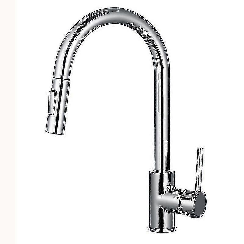 Kitchen Faucet Function, Single Handle Pull Out Mixer, Hot And Cold, Water Taps