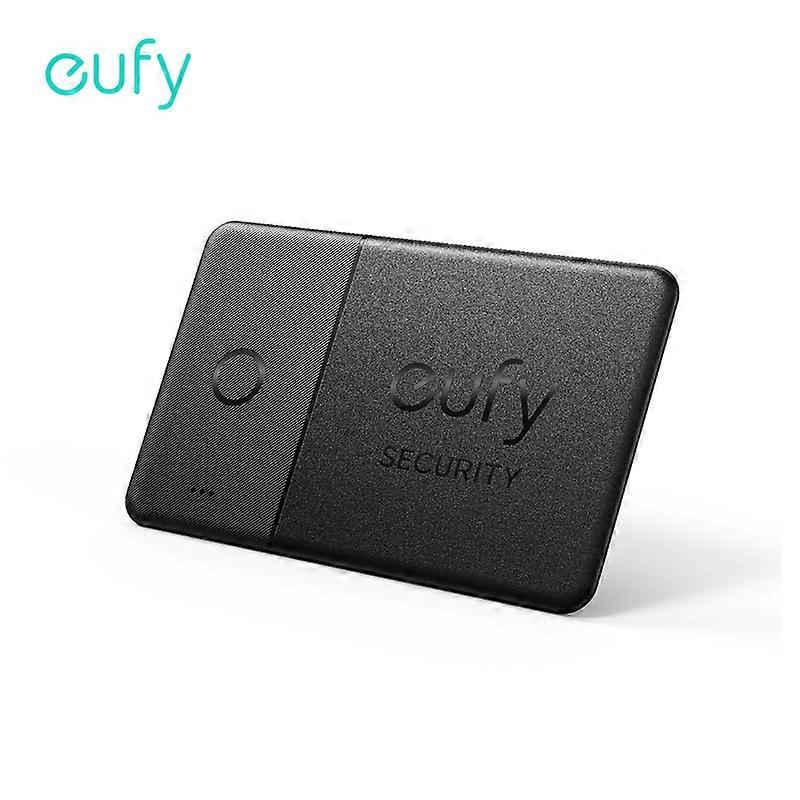 eufy Security SmartTrack Card Works with Apple Find My Wallet Tracker Phone Finder Water Resistant 3-Year Battery Life