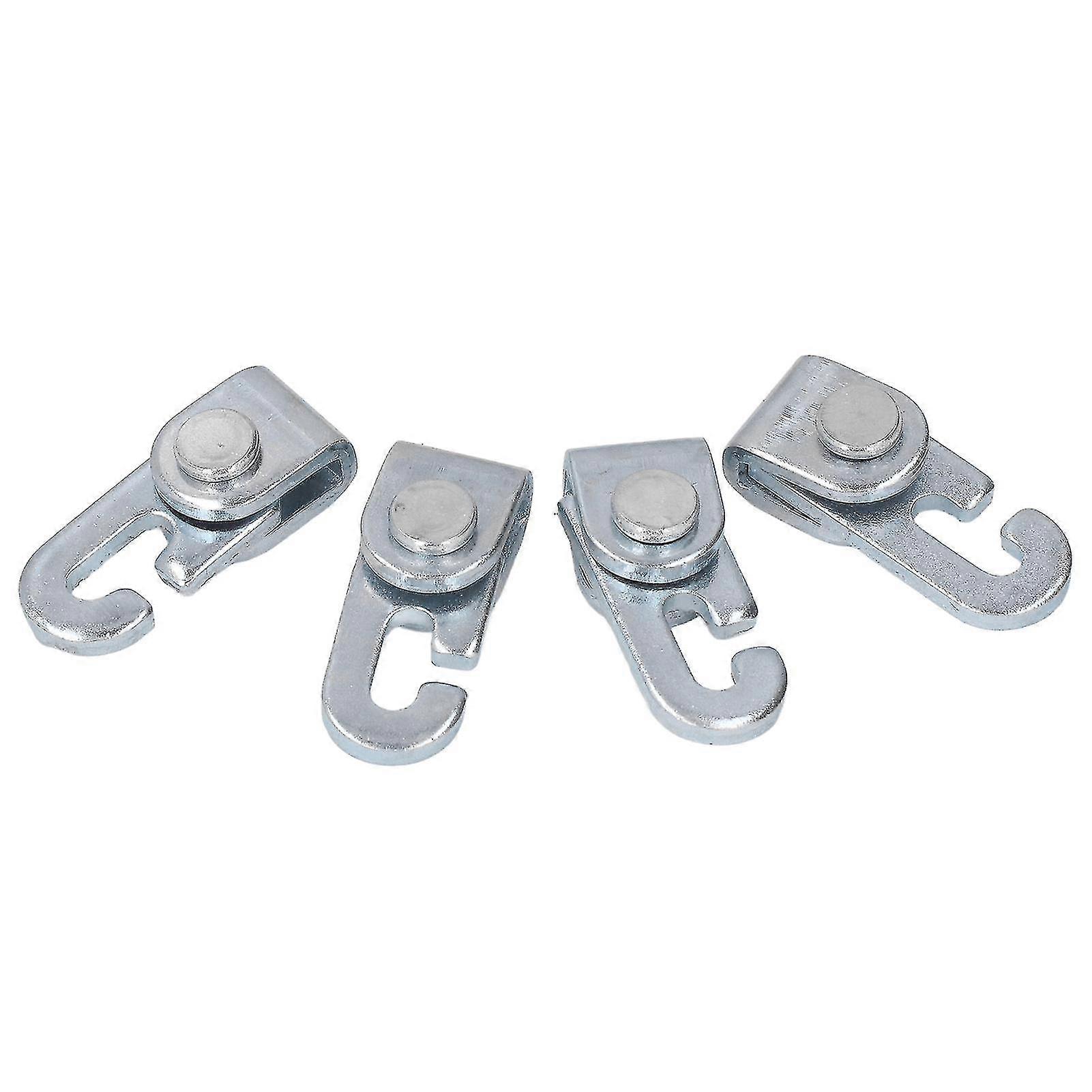 Adjustable Lightweight Camping Tent Locking Hook - 4Pcs, Easily Adjust Rope Length, Reliable and Easy Locking