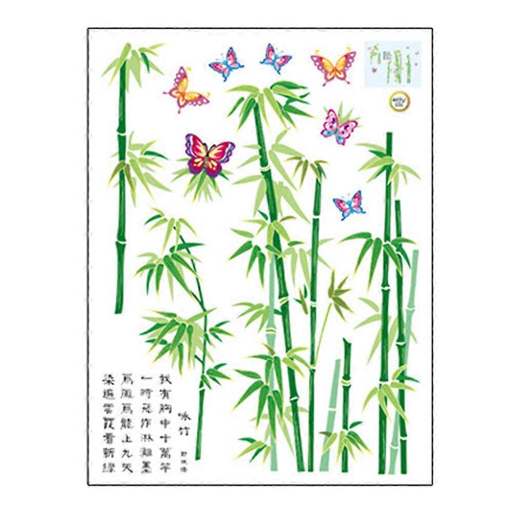 Wall Sticker Wallpaper Bamboo Removeable Creative