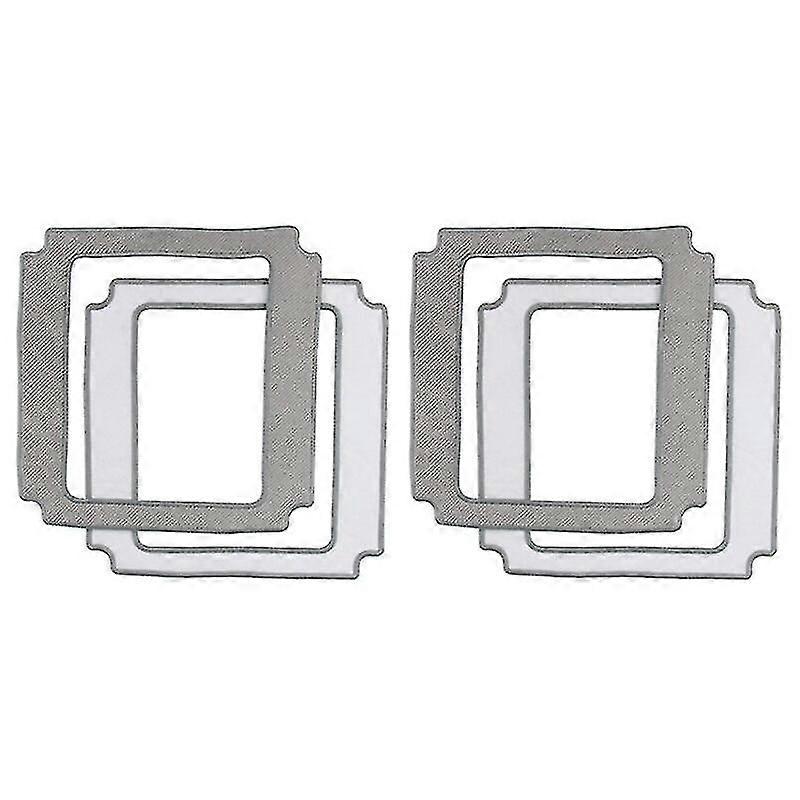 4pcs Replacement Cleaning Pad For Ecovacs Winbot W850, Robot Cleaner Window Automatics