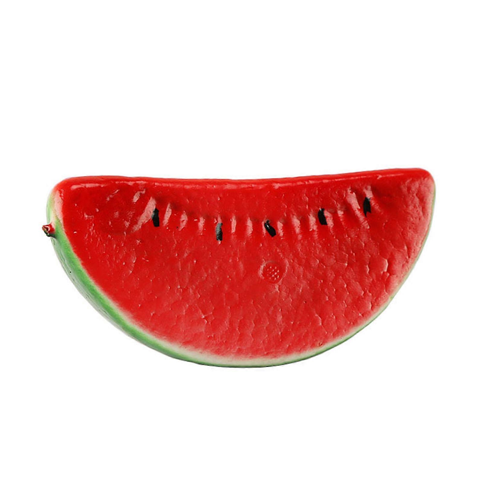 Artificial Water Melon Simulation Fruit Model Lifelike Food Display Props