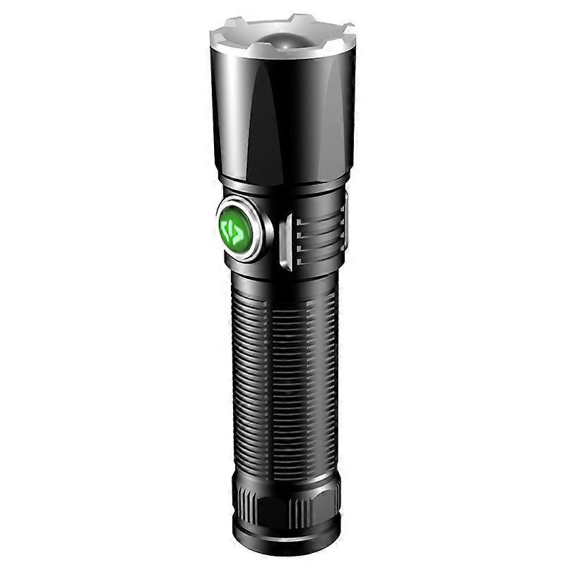 Portable Flashlight Flexible Head Flashlight Torch, Telescopic Flexible Flashlight LED Lamp Rechargeable Telescopic Flashlight