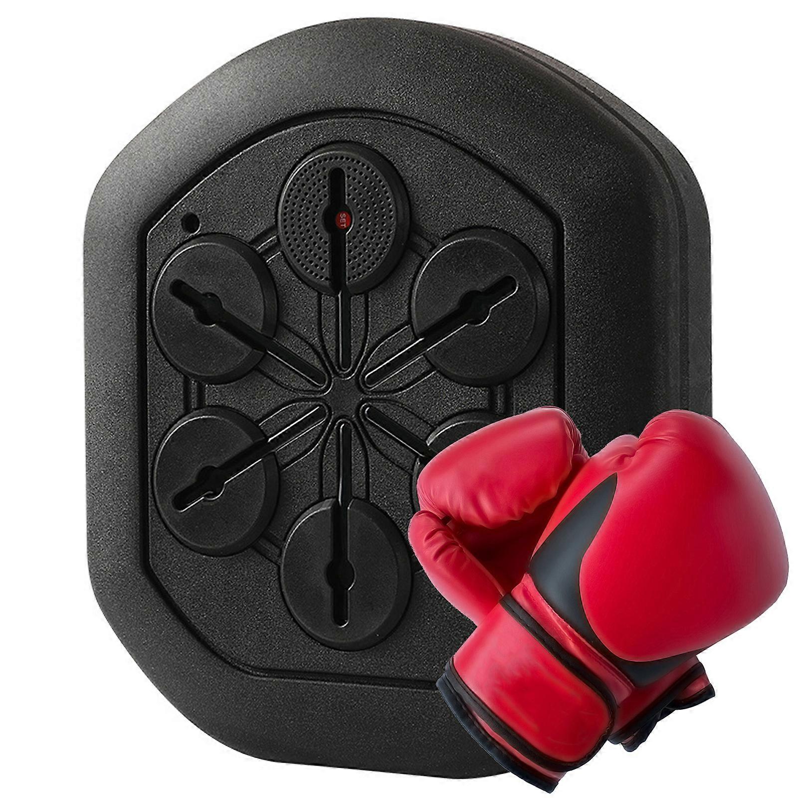 Electronic Boxing Wall Target,Boxing Reaction Target Boxing Machine,Music Boxing Target,Speed Hand Eye Reaction And Coordination Smart Boxing100% New