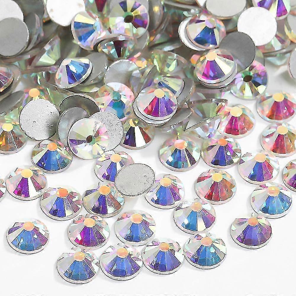 Flat Back Crystal Rhinestones Round