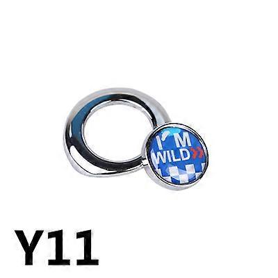 For Mini Cooper R55 R56 R57 R60 Countryman One-Button Start Cover Case Interior Stickers Car Styling Auto Accessories Decoration