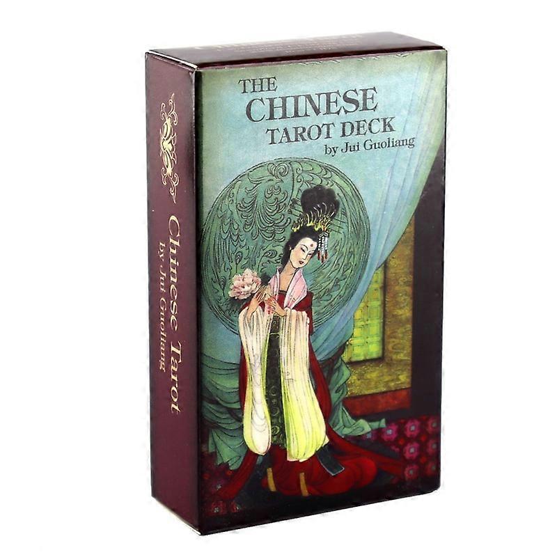 Porcelain Tarot 78 Cards Deck With PDF Guidebook High Quality Fortune Telling Card Game Travel Cersion Reversed Chakra Planet