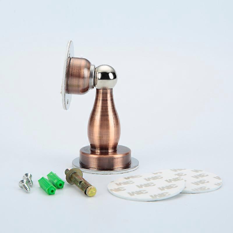 2pcs Non-punching stainless steel door stoppercopper