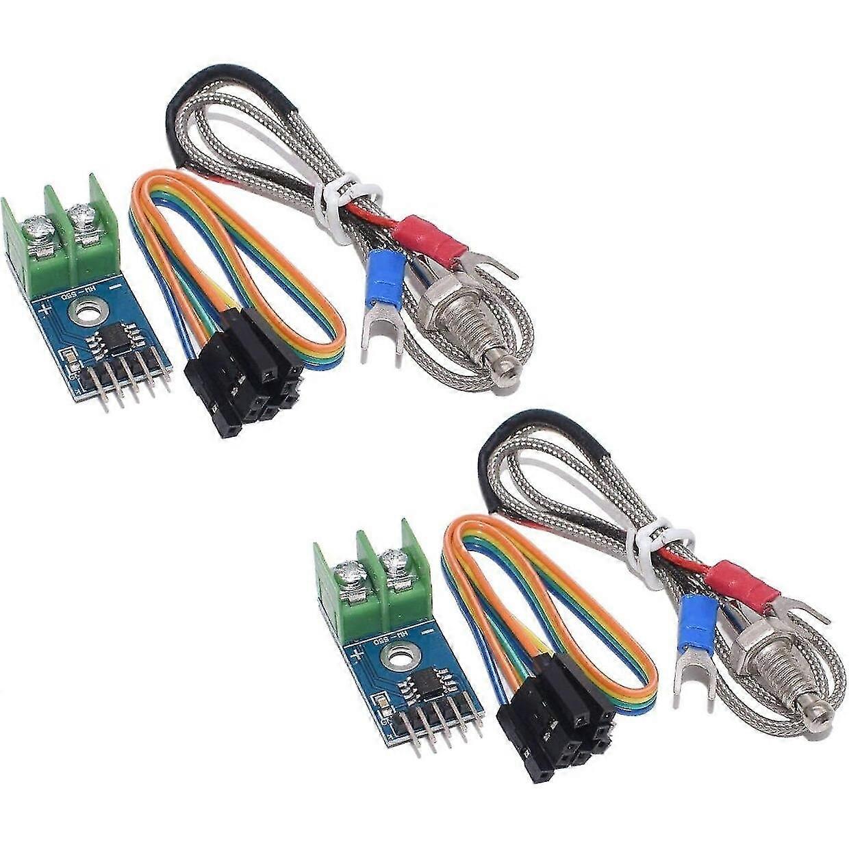 Temperature sensor, Metal, Thermocouple, Multicolor