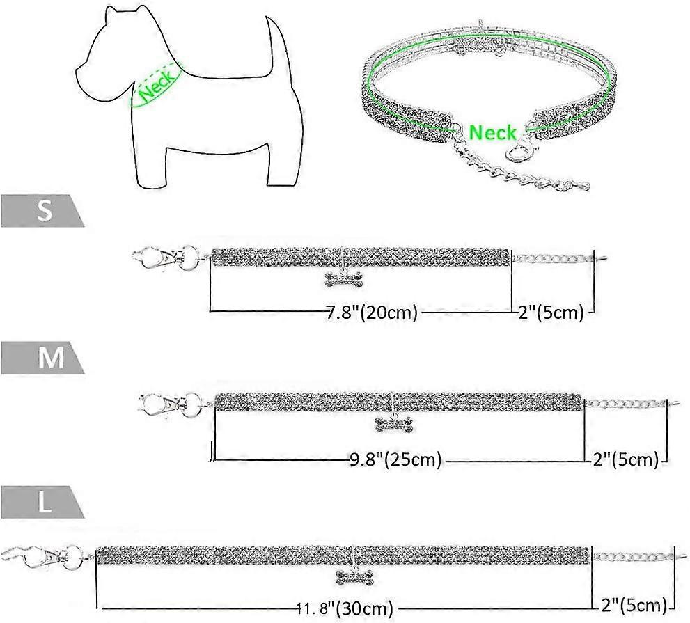Haustier-Halsband Mit Diamant-Schleife – Verstellbar & Glamourös Für Katzen & Hunde