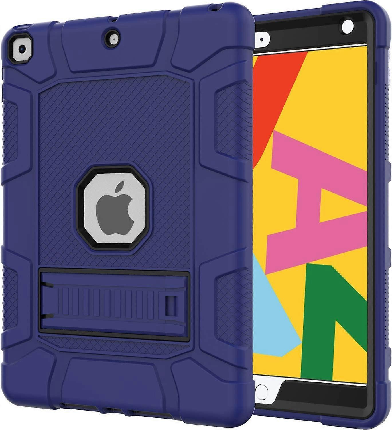 Azzsy Case for iPad 9th Generation / iPad 8th Generation / iPad 7th Generation (10.2 Inch, 2021/2020/2019 Model), Slim Heavy Duty Shockproof Rugged Pr