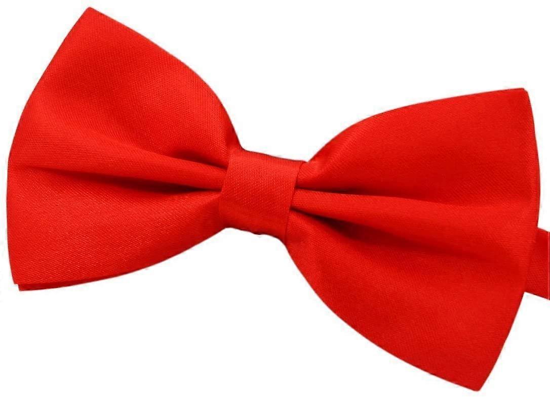 10 Pack Formal Dog Bow Ties for Medium & Large Dogs (Red)