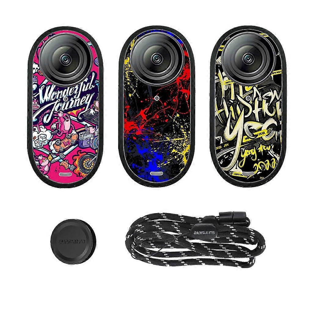 Fully Protective Silicone Case for GO 3 Cameras Flexible Storage Holder