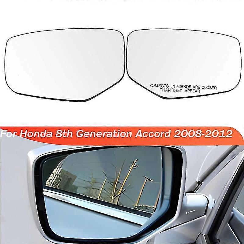 For Honda 8th Generation Accord 2008 2009 2010-2012 American Version Car Accessories Rear View Mirror Lens Glass With Heating