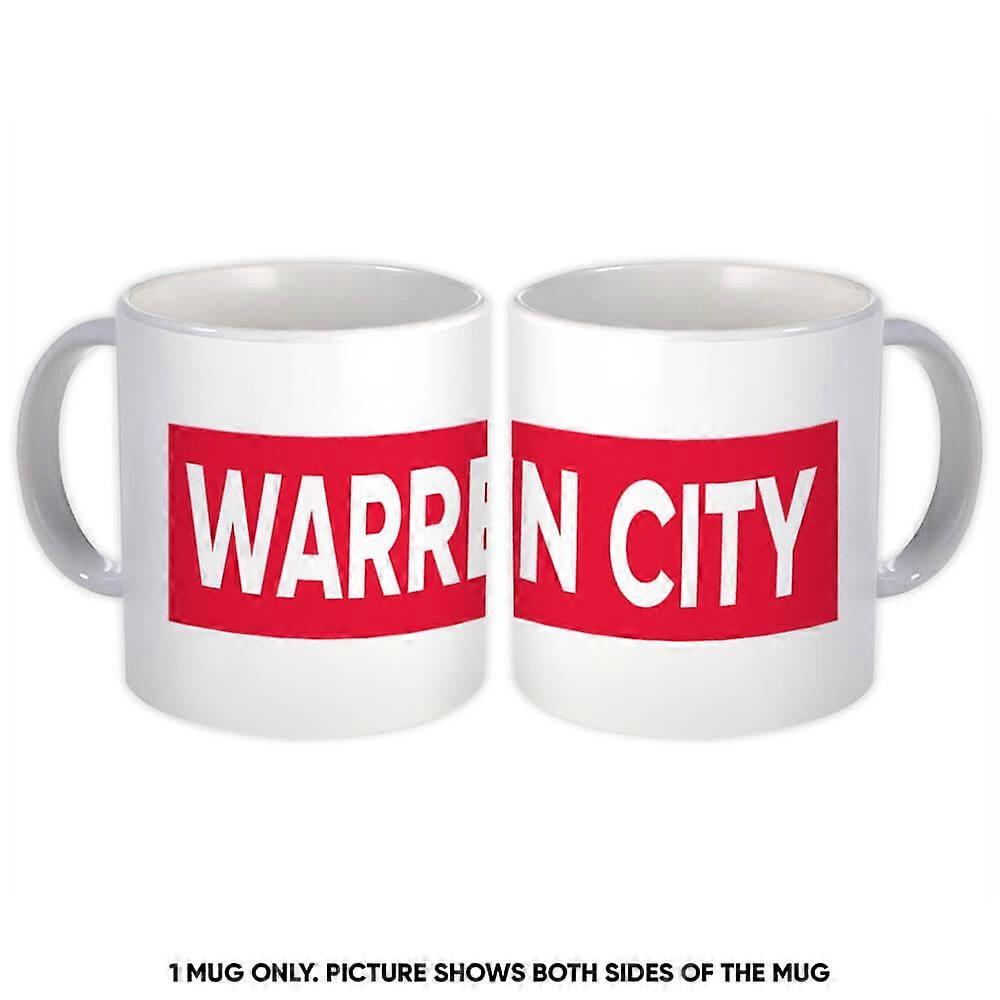 Gift Mug: Grand Rapids Michigan Red