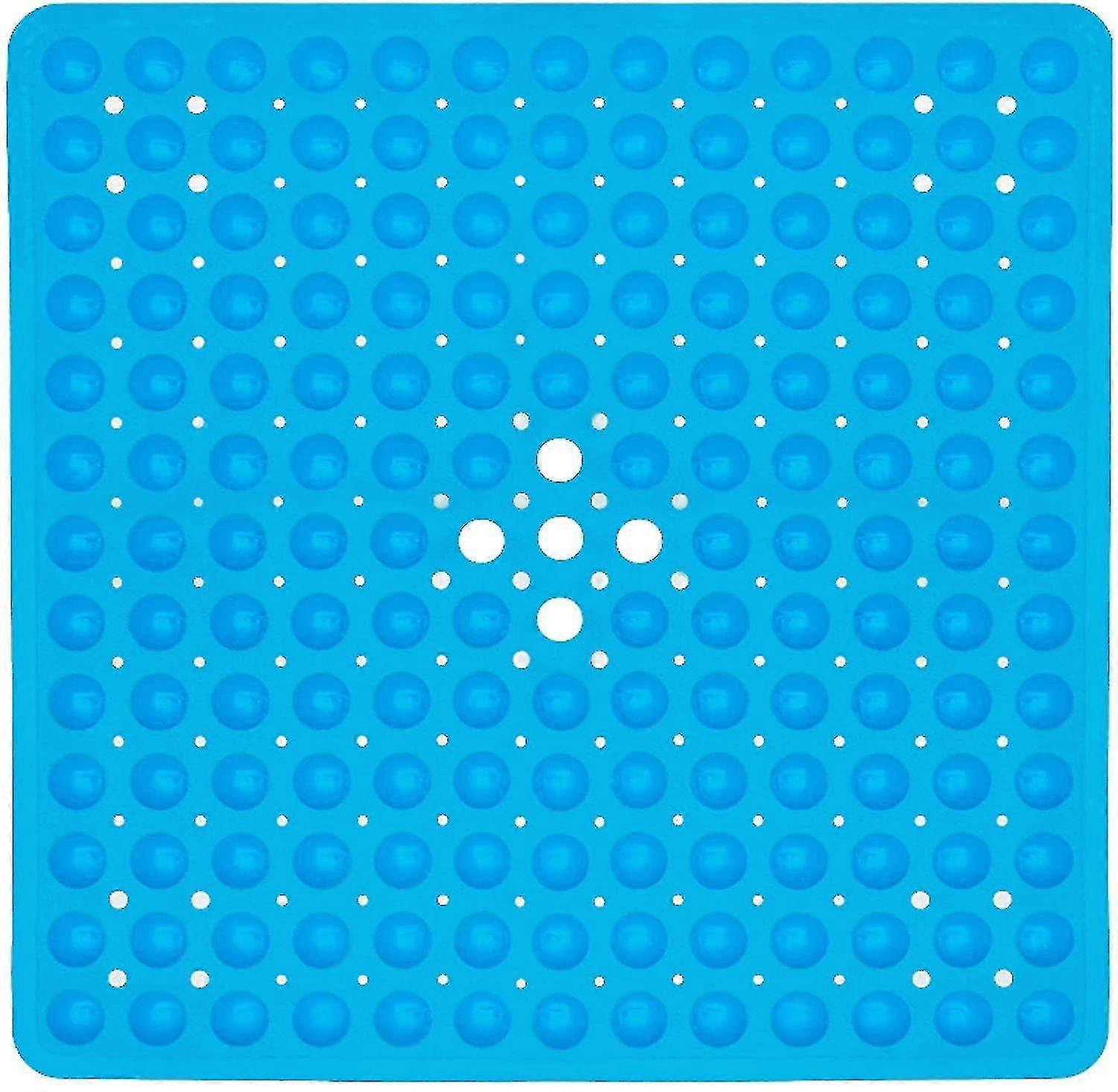 حصيرة دش مربعة 53 × 53 سم مناسبة لأرضية دش حوض الاستحمام حصيرة