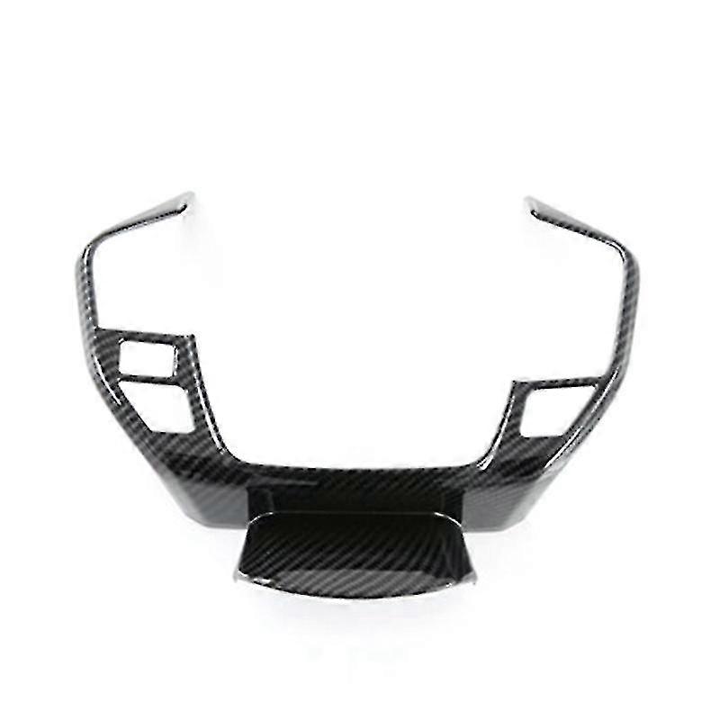 سيارة من ألياف الكربون عجلة القيادة لوحة غطاء الديكور الإطار ملصق ل Bz4x 2022 2023