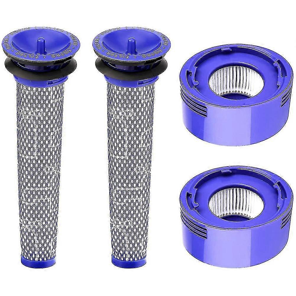 4pack Filter Compatiblement Compatible V7, V8 Animal And V8 Absolute Cordless Vacuum Hepa Filter Compatiblements