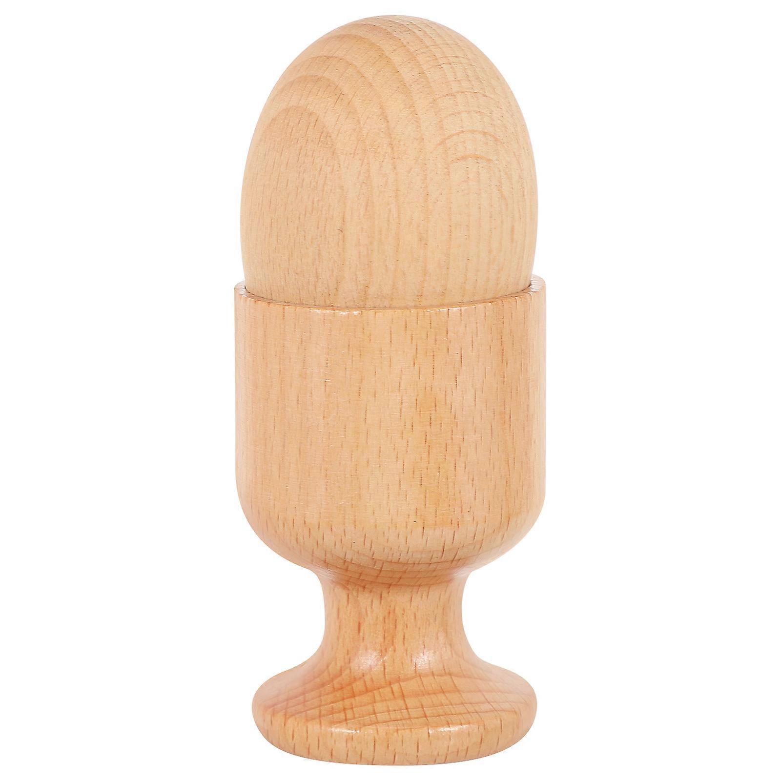 1 Set Baby Object Fitting Exercise Toy Hand-eye Coordination Toy Wood Plaything