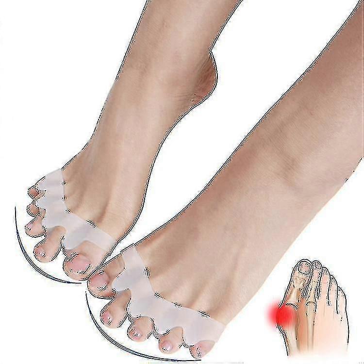 2pcs Toe Separators For Overlapping Toes And Restore Crooked Toes