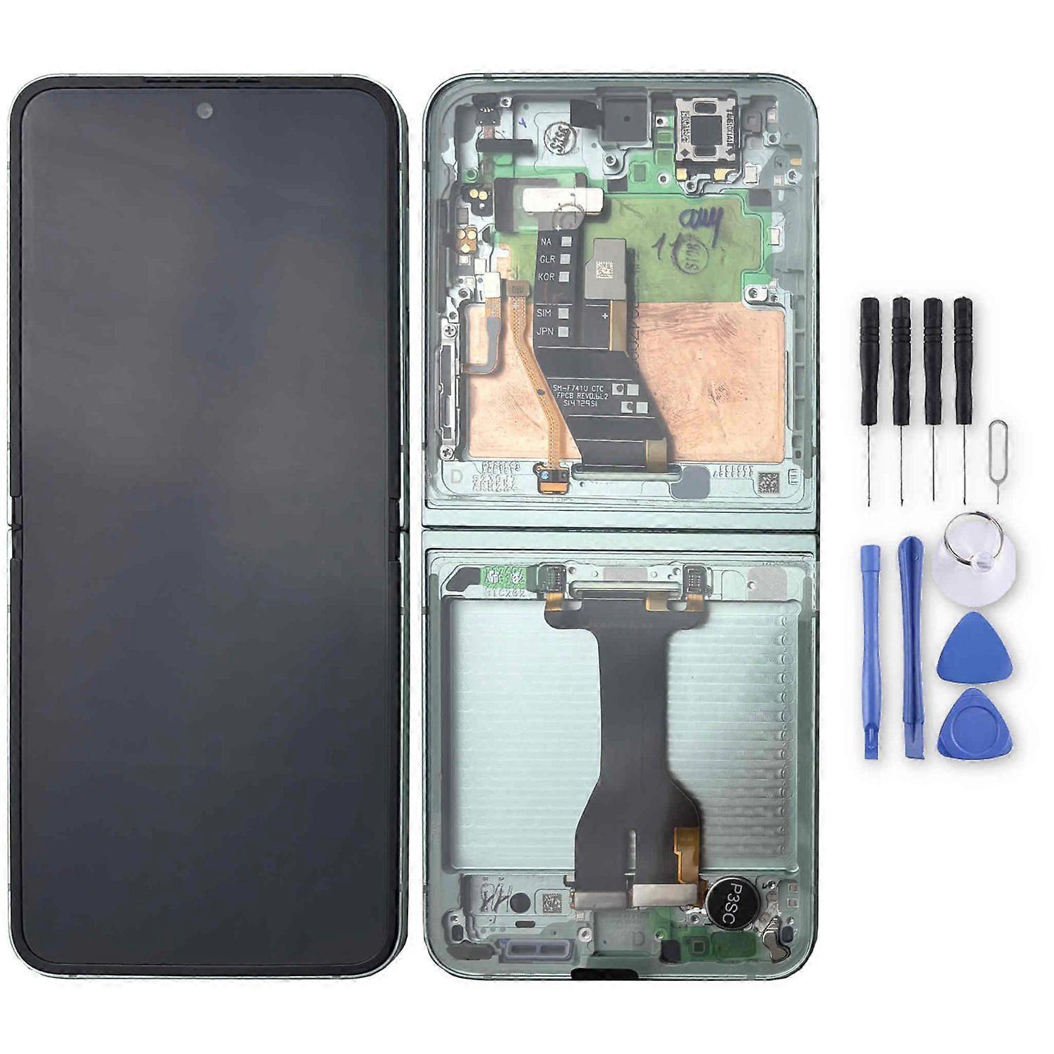 Samsung LCD Screen with Frame for Galaxy Z Flip6 GH82-35014D Spare Part Mint

