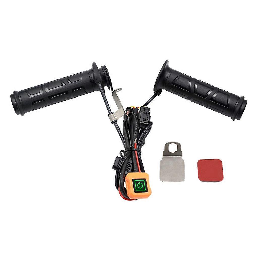 Μοτοσικλέτα Hot Grip Μοτοσικλέτα ATV Scooters Ηλεκτρικά θερμαινόμενα γκριπ 22mm 7/8"