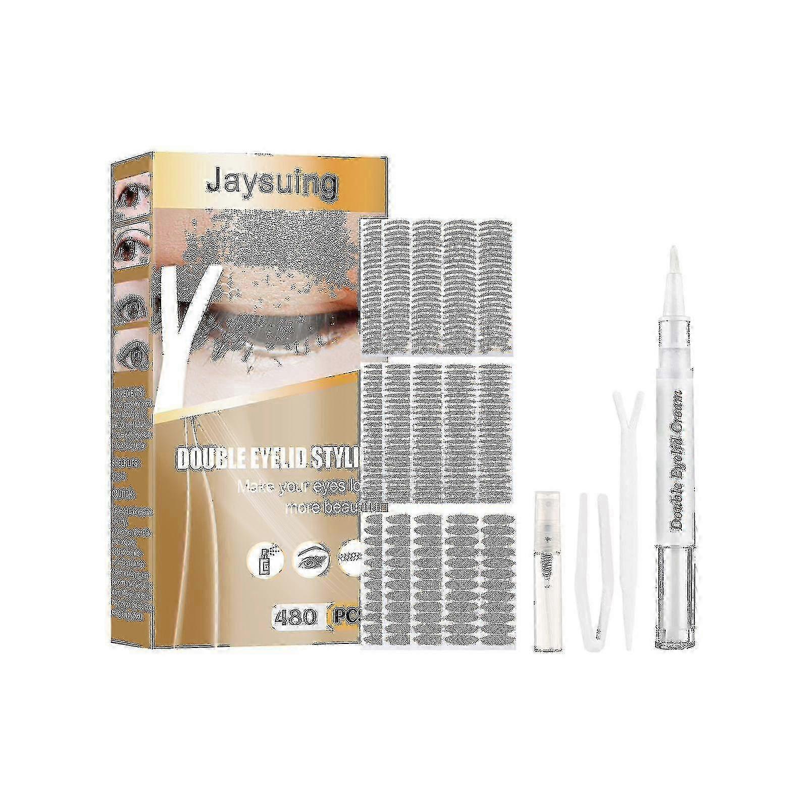 Jaysuing Invisible Non-colle Double Paupière Autocollant | |