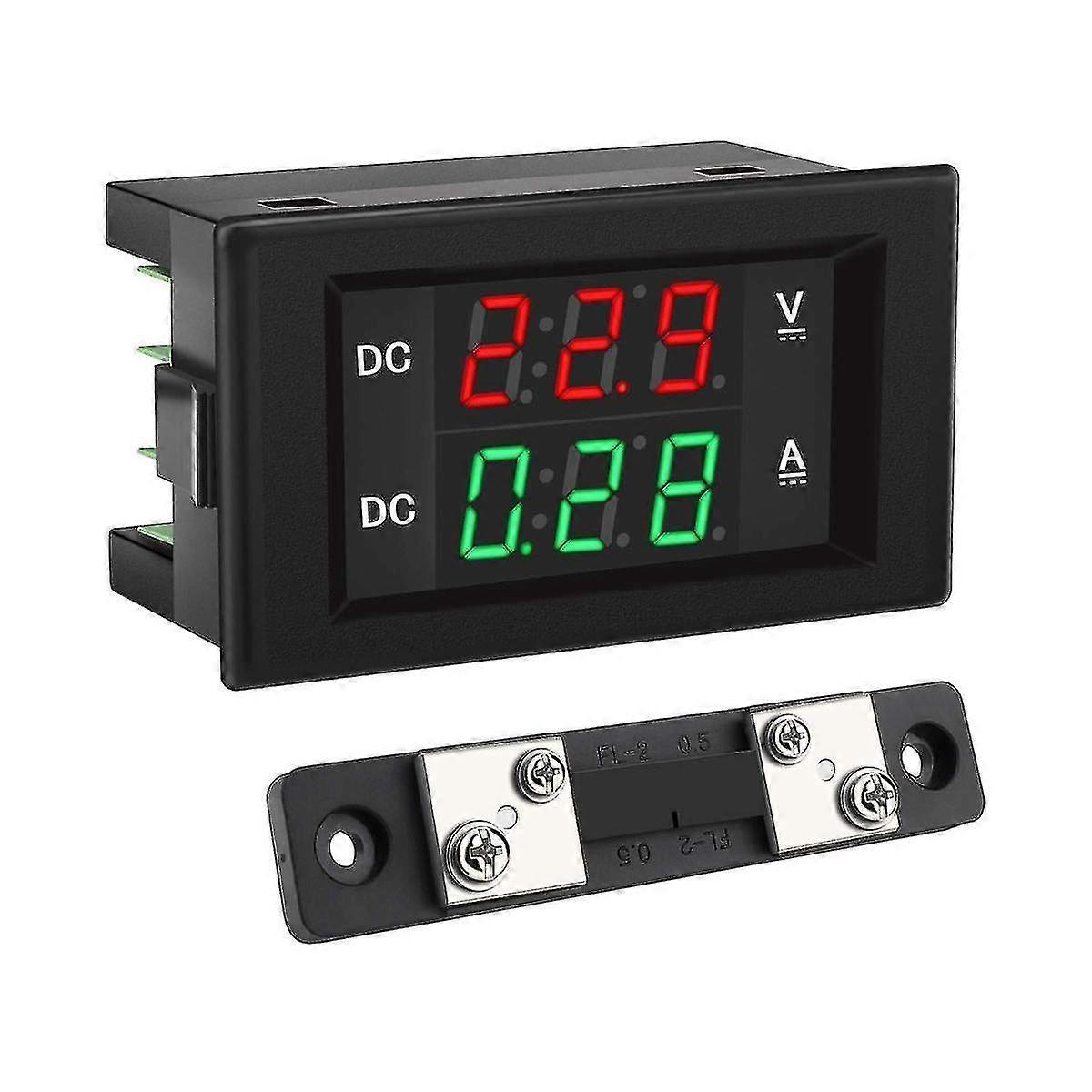 100v Digital Display Ac Dual Display Voltage Ammeter Led Digital Voltmeter Digital Display Ammeter Head High Precision