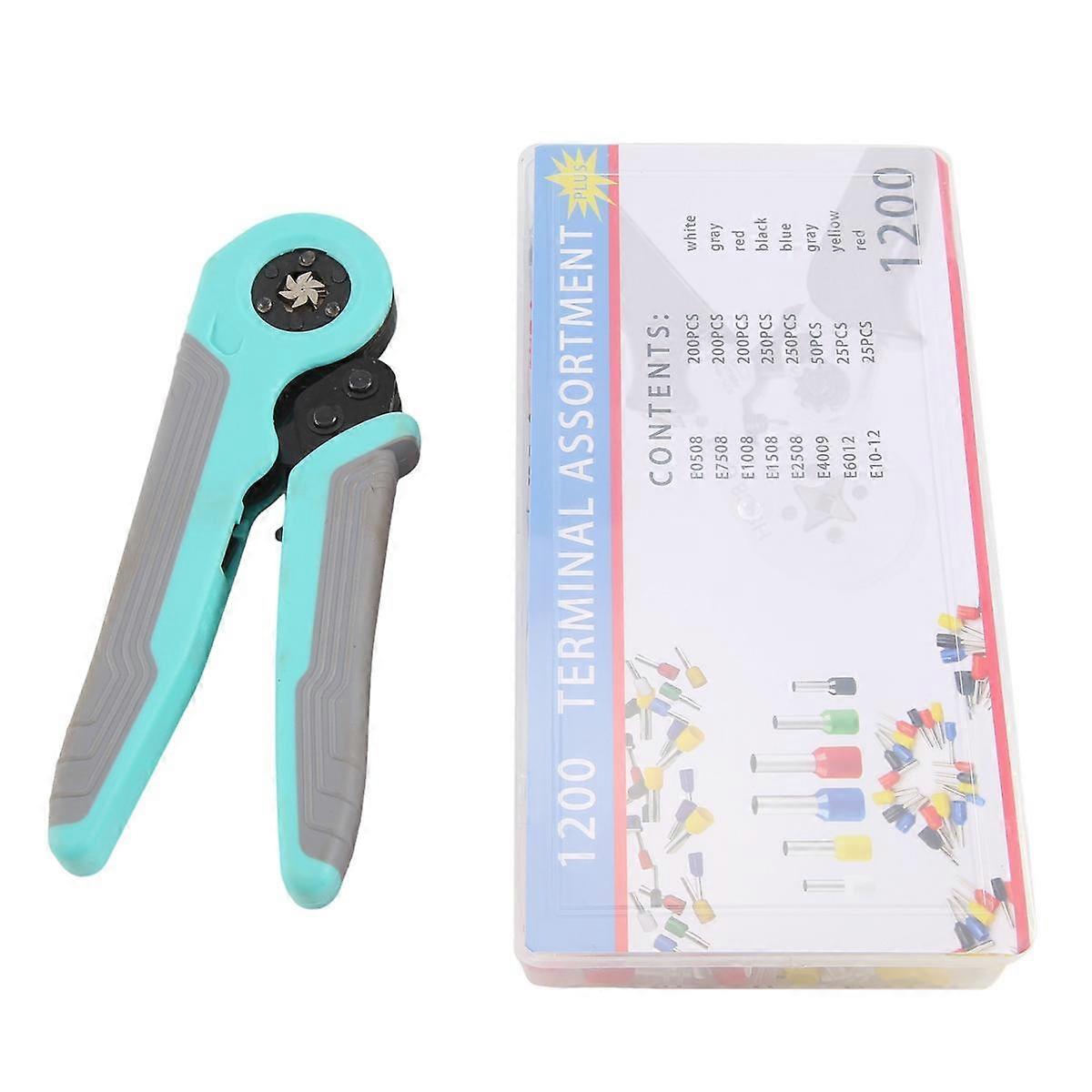 Ferrule Crimping Tool Tubular / Pin Terminal Professional Electrician Pliers Max Crimper ,Adjustabl
